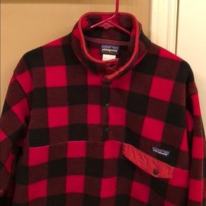 Patagonia Synchilla red and black size Medium